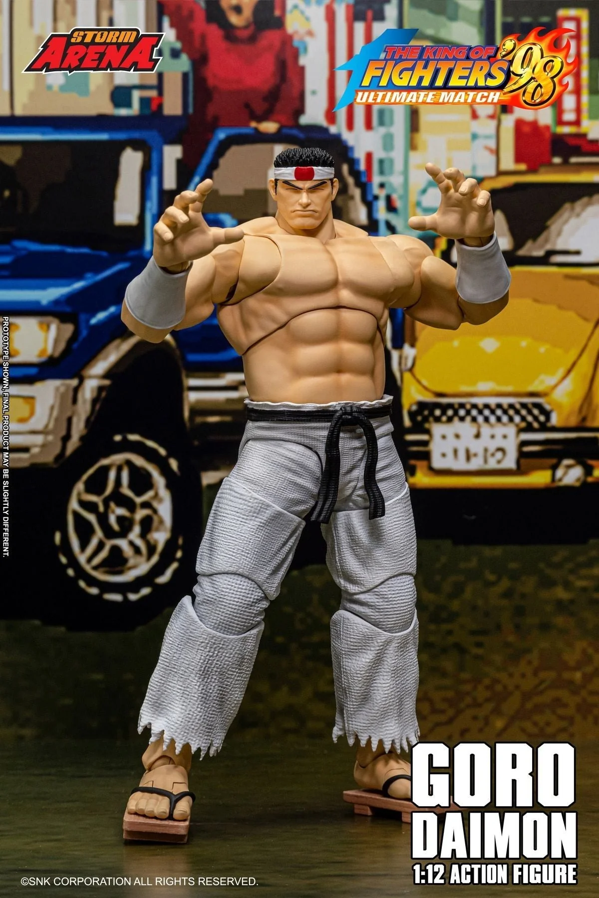 Preventa Figura Goro Daimon (Storm Arena) - The King of Fighters '98 Ultimate Match marca Storm Collectibles KFSA02 escala 1/12