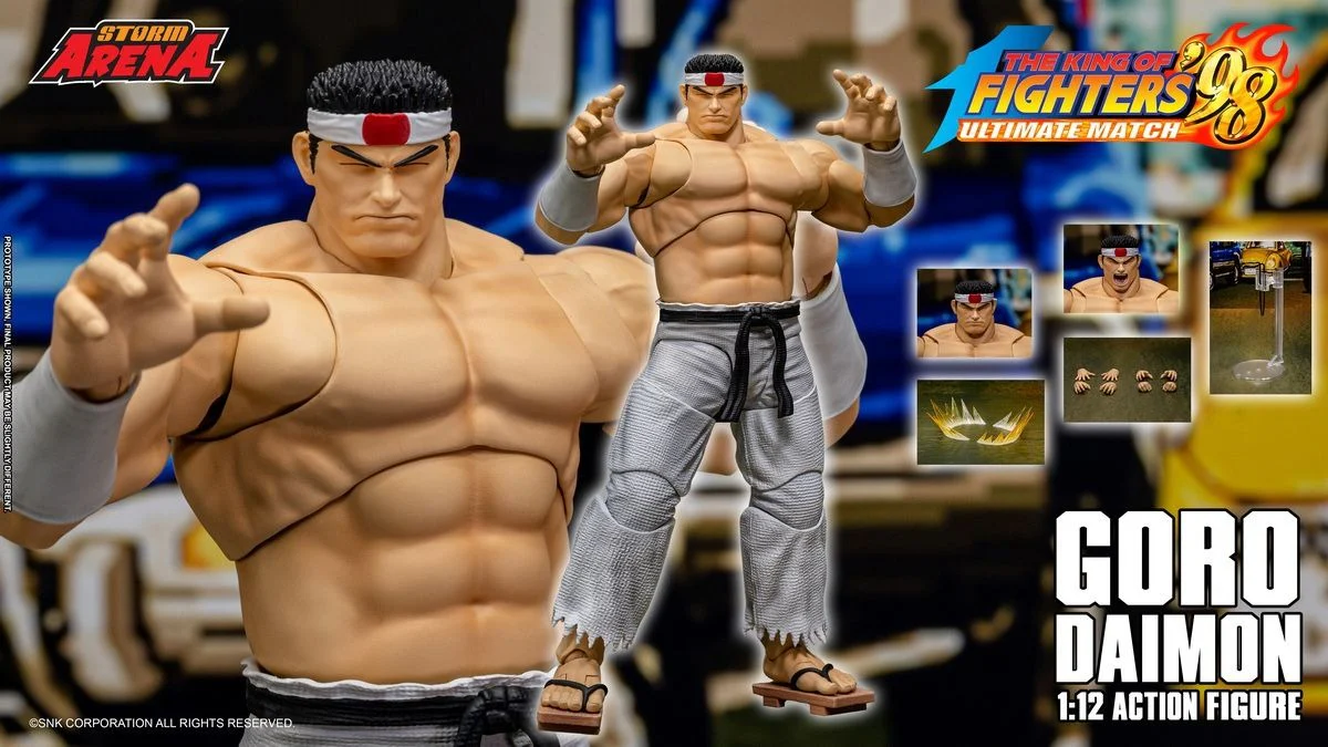 Preventa Figura Goro Daimon (Storm Arena) - The King of Fighters '98 Ultimate Match marca Storm Collectibles KFSA02 escala 1/12 - Image 23