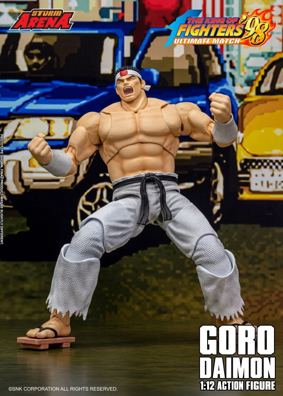Preventa Figura Goro Daimon (Storm Arena) - The King of Fighters '98 Ultimate Match marca Storm Collectibles KFSA02 escala 1/12 - Image 6
