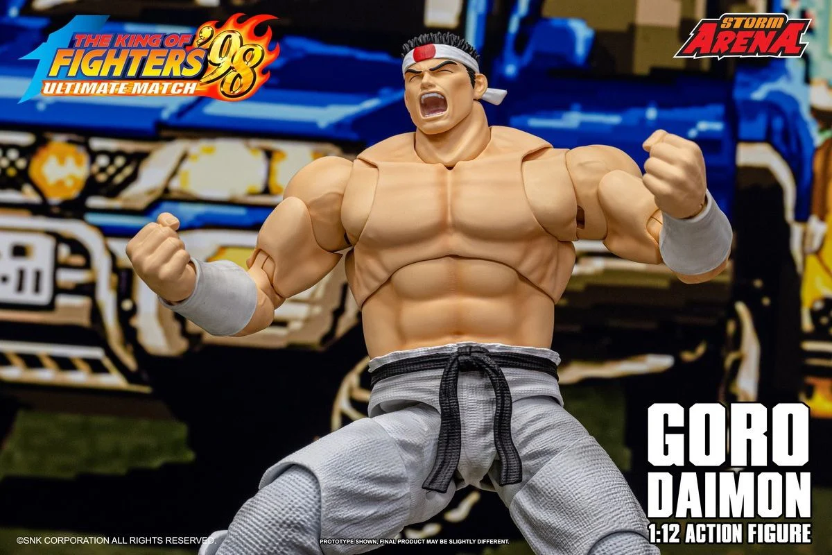 Preventa Figura Goro Daimon (Storm Arena) - The King of Fighters '98 Ultimate Match marca Storm Collectibles KFSA02 escala 1/12 - Image 7