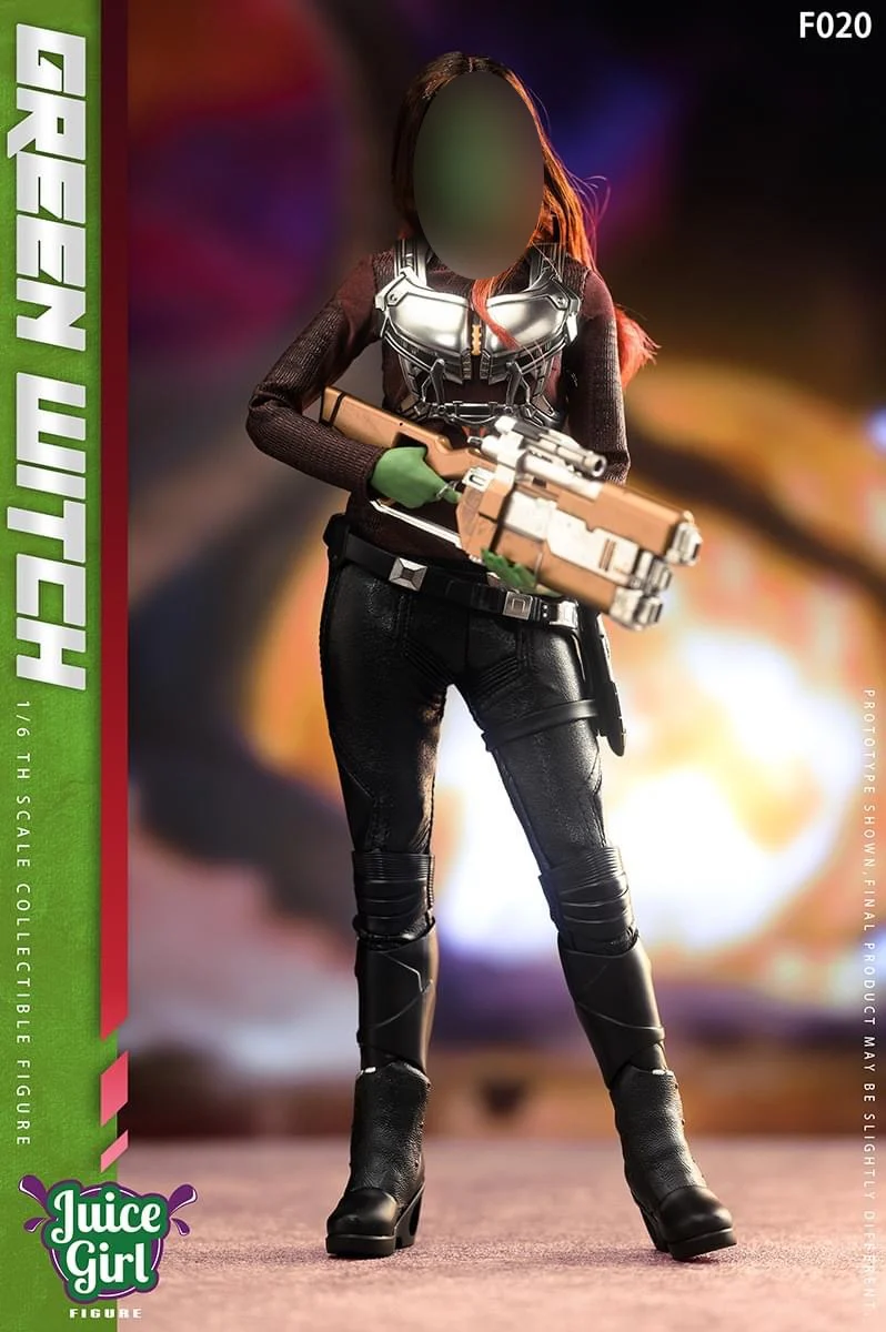 Preventa Figura Green Witch marca Juice Girl F020 escala 1/6 - Image 2
