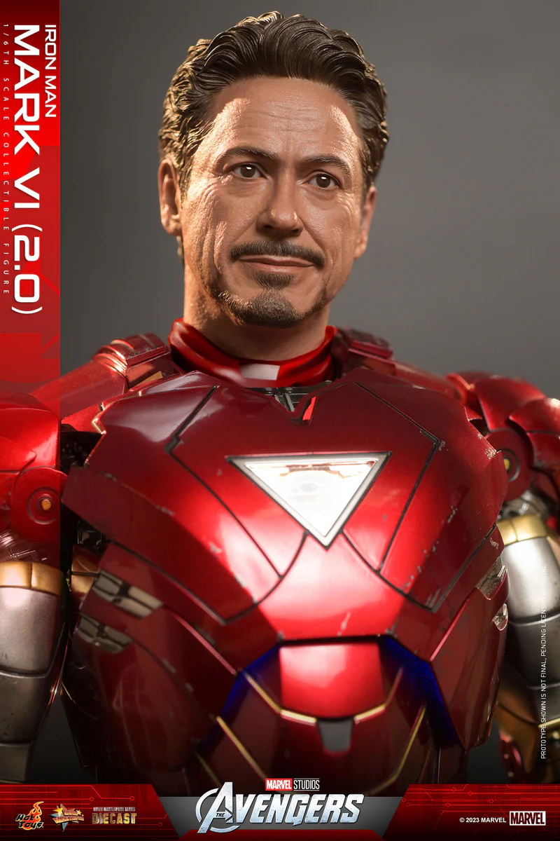 Preventa Figura Iron Man Mark VI (versión 2.0) - The Avengers marca Hot Toys MMS687D52 escala 1/6 - Image 3