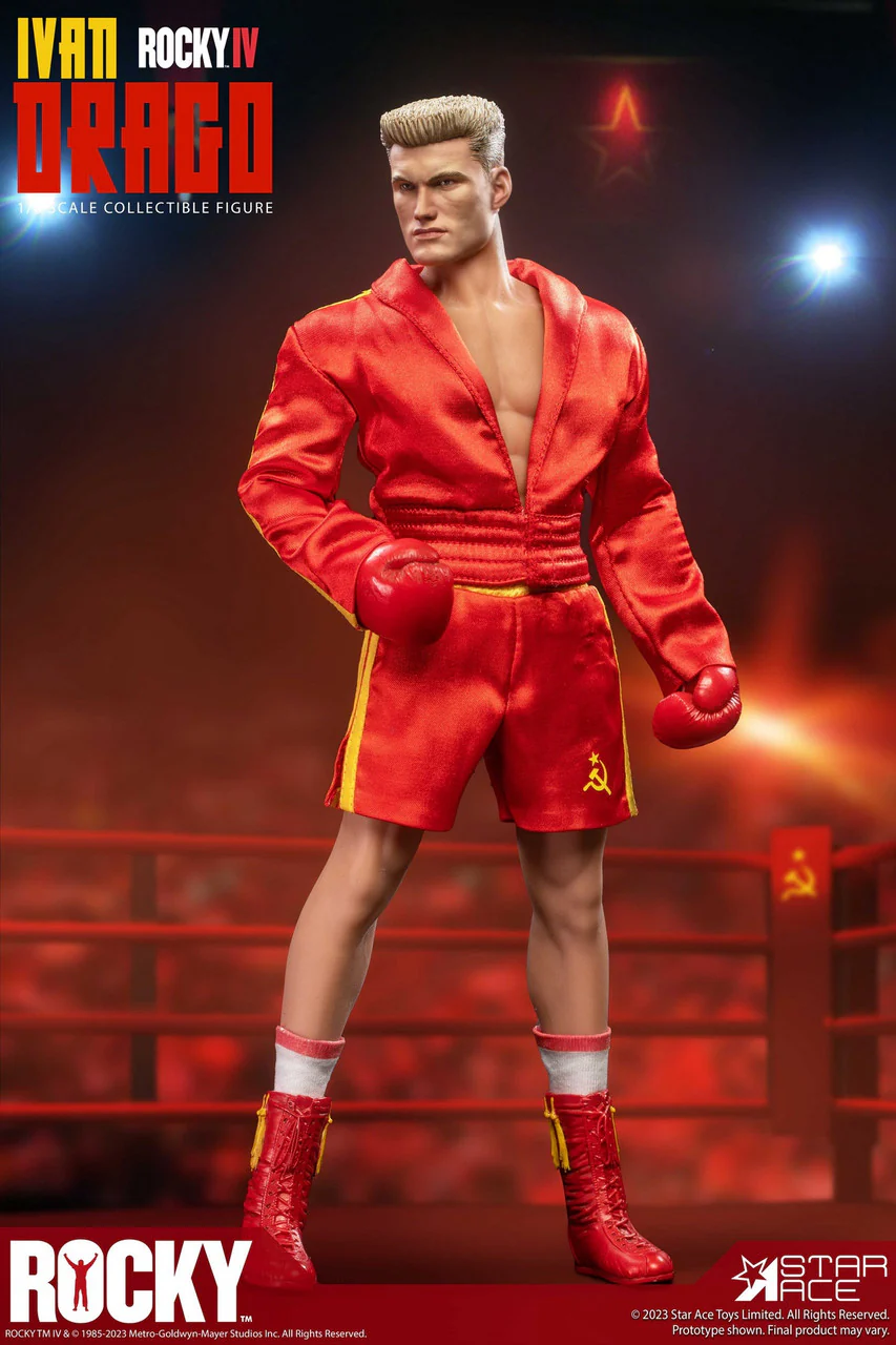 Preventa Figura Ivan Drago (Deluxe version) - Rocky IV marca Star Ace Toys SA0138 escala 1/6 - Image 4