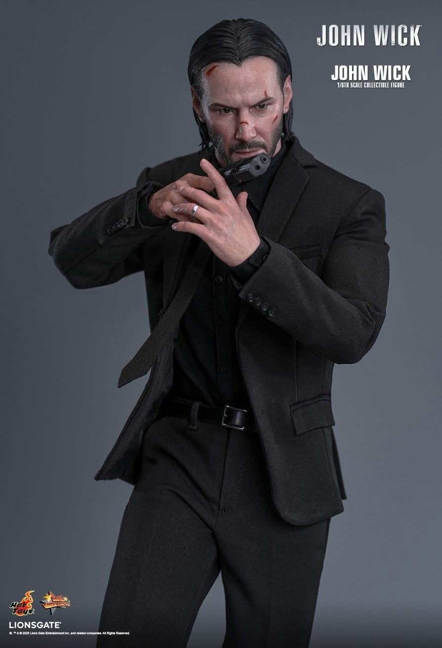 Preventa Figura JOHN WICK - John Wick marca Hot Toys MMS832 escala 1/6 - Image 10