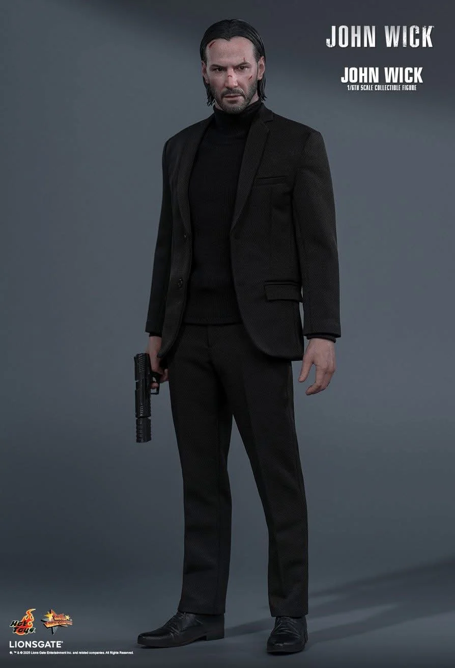 Preventa Figura JOHN WICK - John Wick marca Hot Toys MMS832 escala 1/6 - Image 9