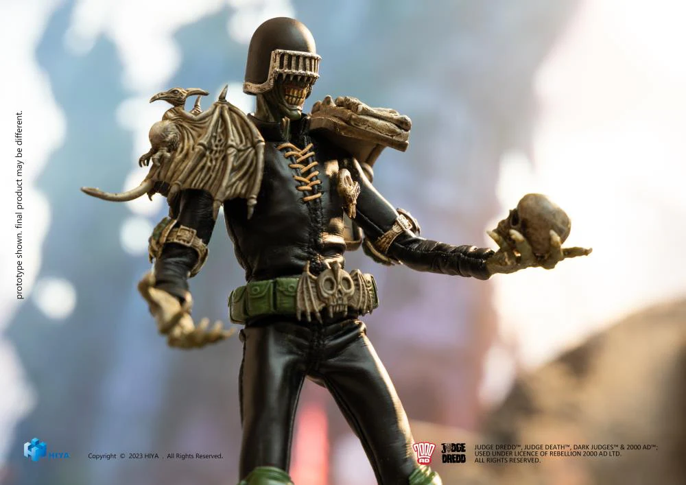 Preventa Figura Judge Death - 2000 AD Exquisite Super Series marca HIYA ESJ0054 escala 1/12 - Image 10