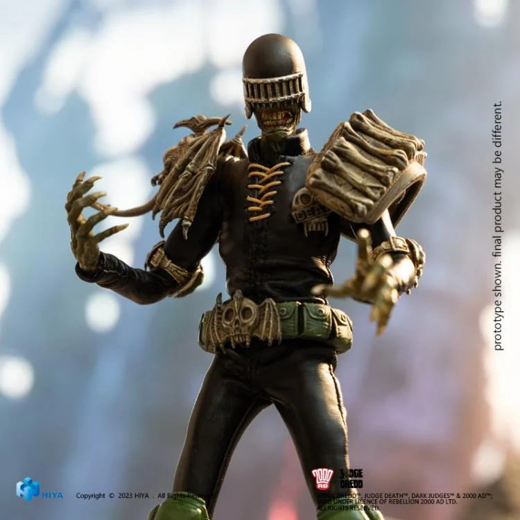 Preventa Figura Judge Death - 2000 AD Exquisite Super Series marca HIYA ESJ0054 escala 1/12 - Image 11