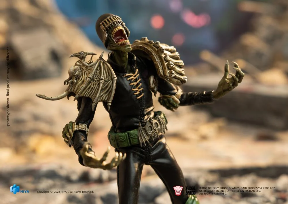 Preventa Figura Judge Death - 2000 AD Exquisite Super Series marca HIYA ESJ0054 escala 1/12 - Image 14