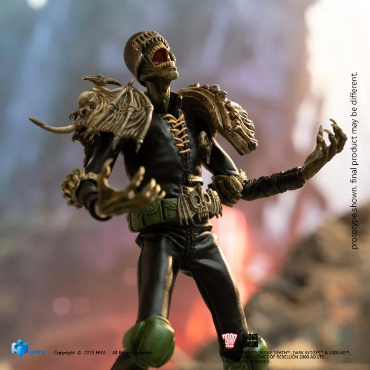 Preventa Figura Judge Death - 2000 AD Exquisite Super Series marca HIYA ESJ0054 escala 1/12 - Image 16