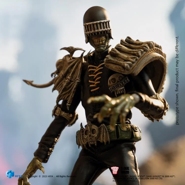 Preventa Figura Judge Death - 2000 AD Exquisite Super Series marca HIYA ESJ0054 escala 1/12 - Image 17