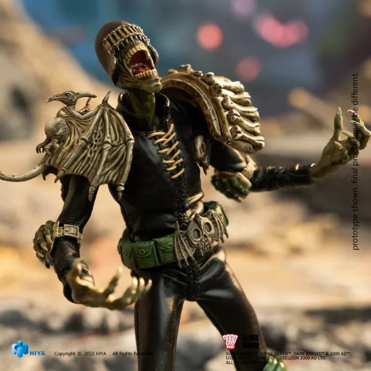Preventa Figura Judge Death - 2000 AD Exquisite Super Series marca HIYA ESJ0054 escala 1/12 - Image 2