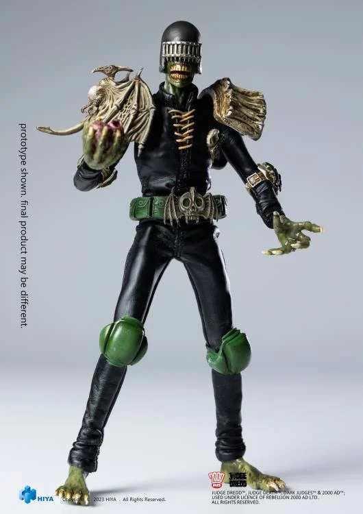Preventa Figura Judge Death - 2000 AD Exquisite Super Series marca HIYA ESJ0054 escala 1/12 - Image 23