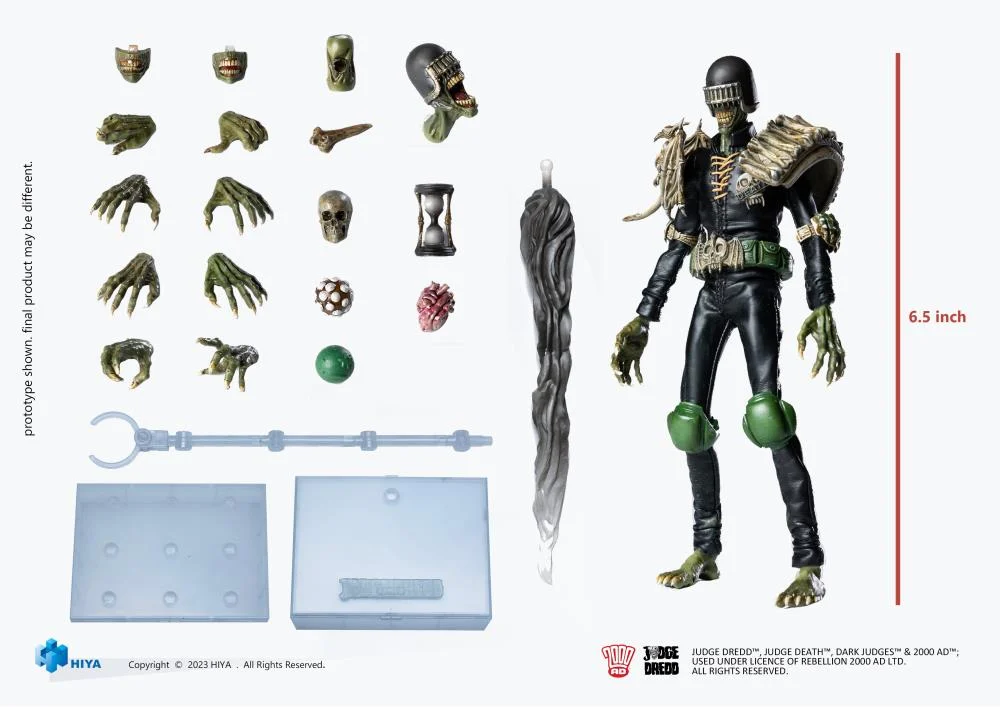 Preventa Figura Judge Death - 2000 AD Exquisite Super Series marca HIYA ESJ0054 escala 1/12 - Image 24