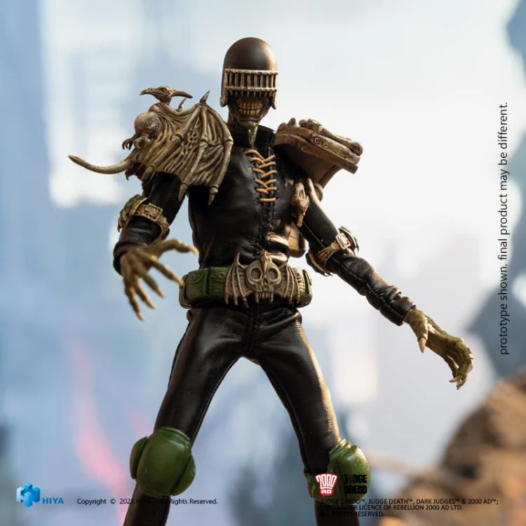 Preventa Figura Judge Death - 2000 AD Exquisite Super Series marca HIYA ESJ0054 escala 1/12 - Image 3