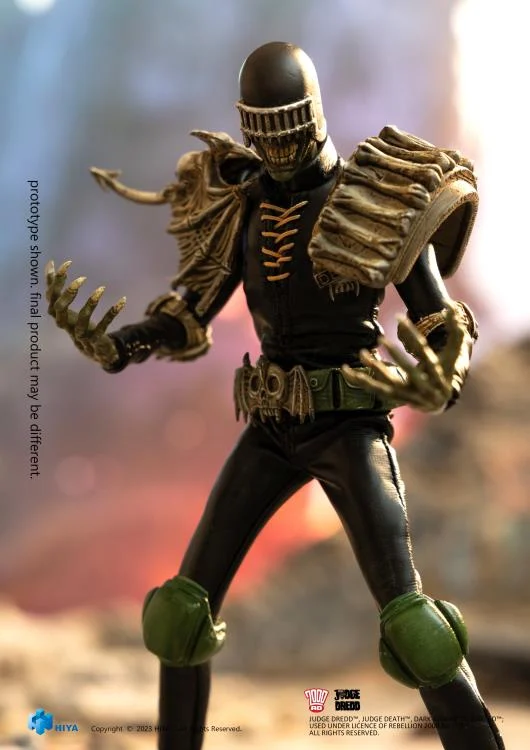 Preventa Figura Judge Death - 2000 AD Exquisite Super Series marca HIYA ESJ0054 escala 1/12 - Image 6