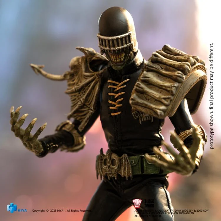 Preventa Figura Judge Death - 2000 AD Exquisite Super Series marca HIYA ESJ0054 escala 1/12 - Image 7