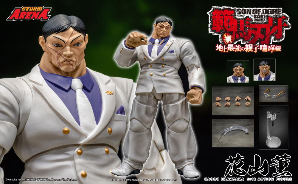 Preventa Figura Kaoru Hanayama (Storm Arena) - Baki Hanma: Son of Ogre marca Storm Collectibles escala 1/12 - Image 19