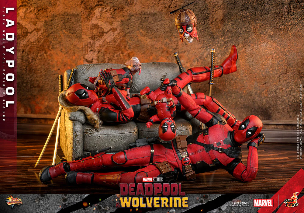 Preventa Figura Ladypool - Deadpool & Wolverine marca Hot Toys MMS747 escala 1/6 - Image 15