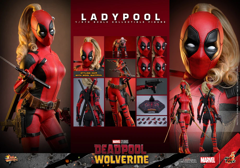 Preventa Figura Ladypool - Deadpool & Wolverine marca Hot Toys MMS747 escala 1/6 - Image 19