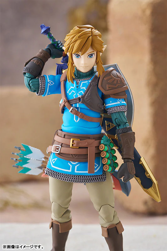 Preventa Figura Link - The Legend of Zelda: Tears of the Kingdom - Figma No.626 marca Good Smile Company escala pequeña 1/12 - Image 2