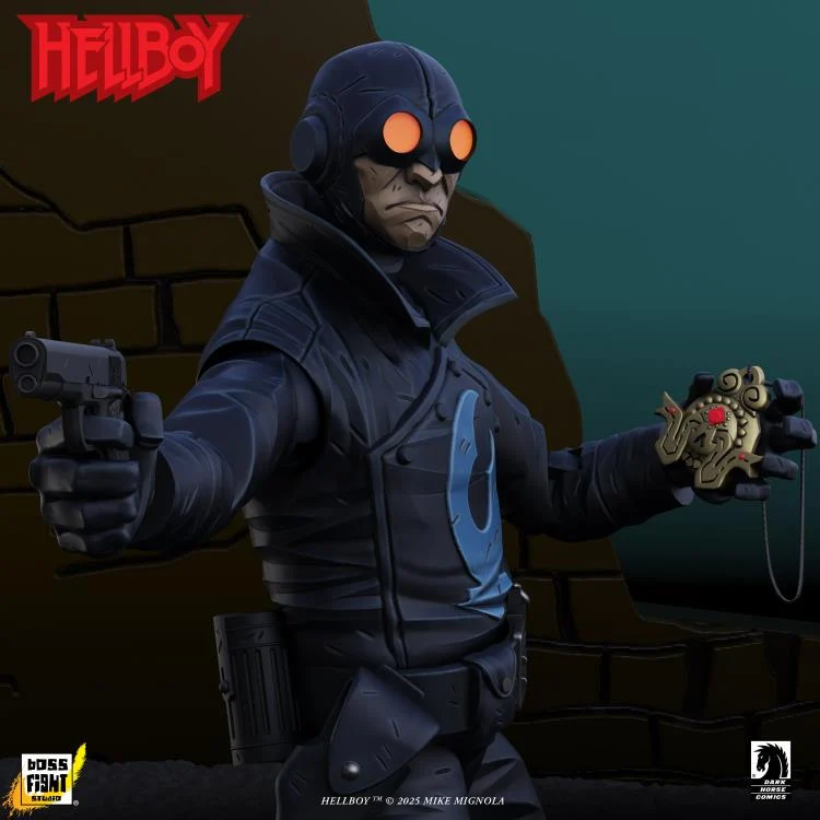 Preventa Figura Lobster Johnson (The Iron Prometheus) - Hellboy marca Boss Fight Studio escala 1/12 - Image 2