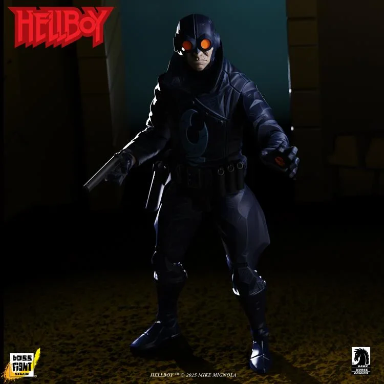 Preventa Figura Lobster Johnson (The Iron Prometheus) - Hellboy marca Boss Fight Studio escala 1/12 - Image 3