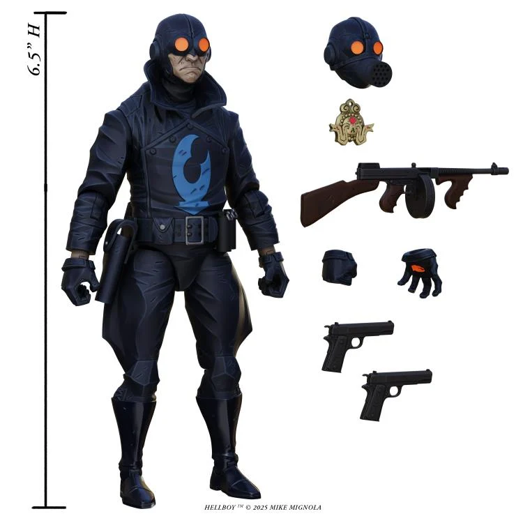 Preventa Figura Lobster Johnson (The Iron Prometheus) - Hellboy marca Boss Fight Studio escala 1/12 - Image 6
