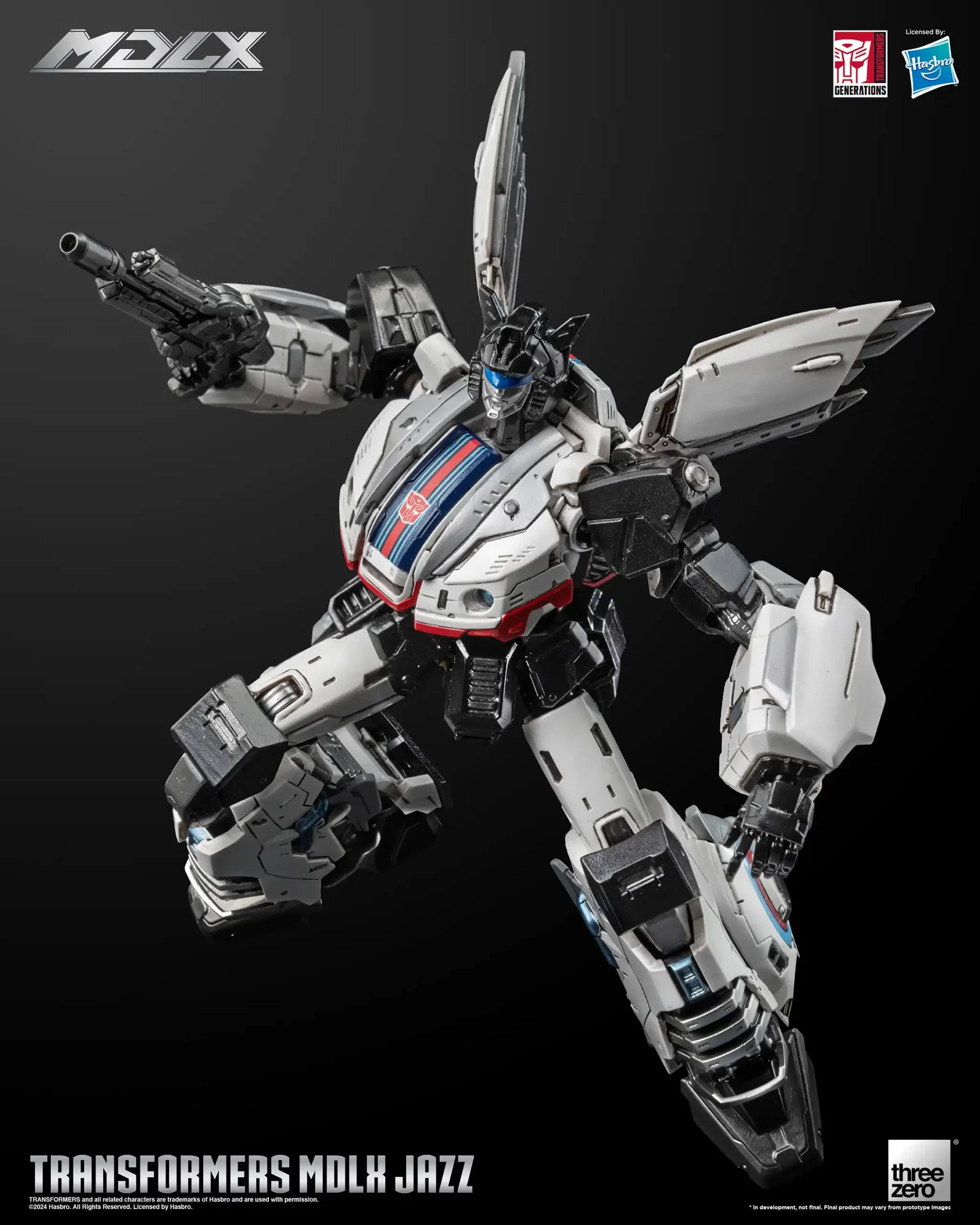Preventa Figura MDLX JAZZ - Transformers marca Threezero 3Z0338 (15 cm) - Image 5