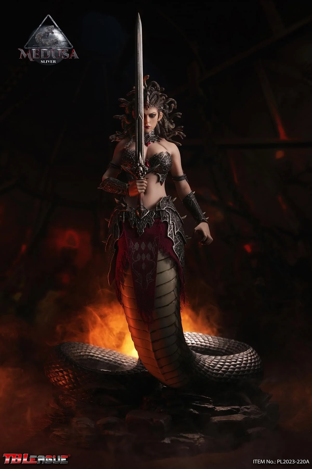 Preventa Figura Medusa (Silver version) marca TBLeague PL2023-220A escala 1/6 - Image 3