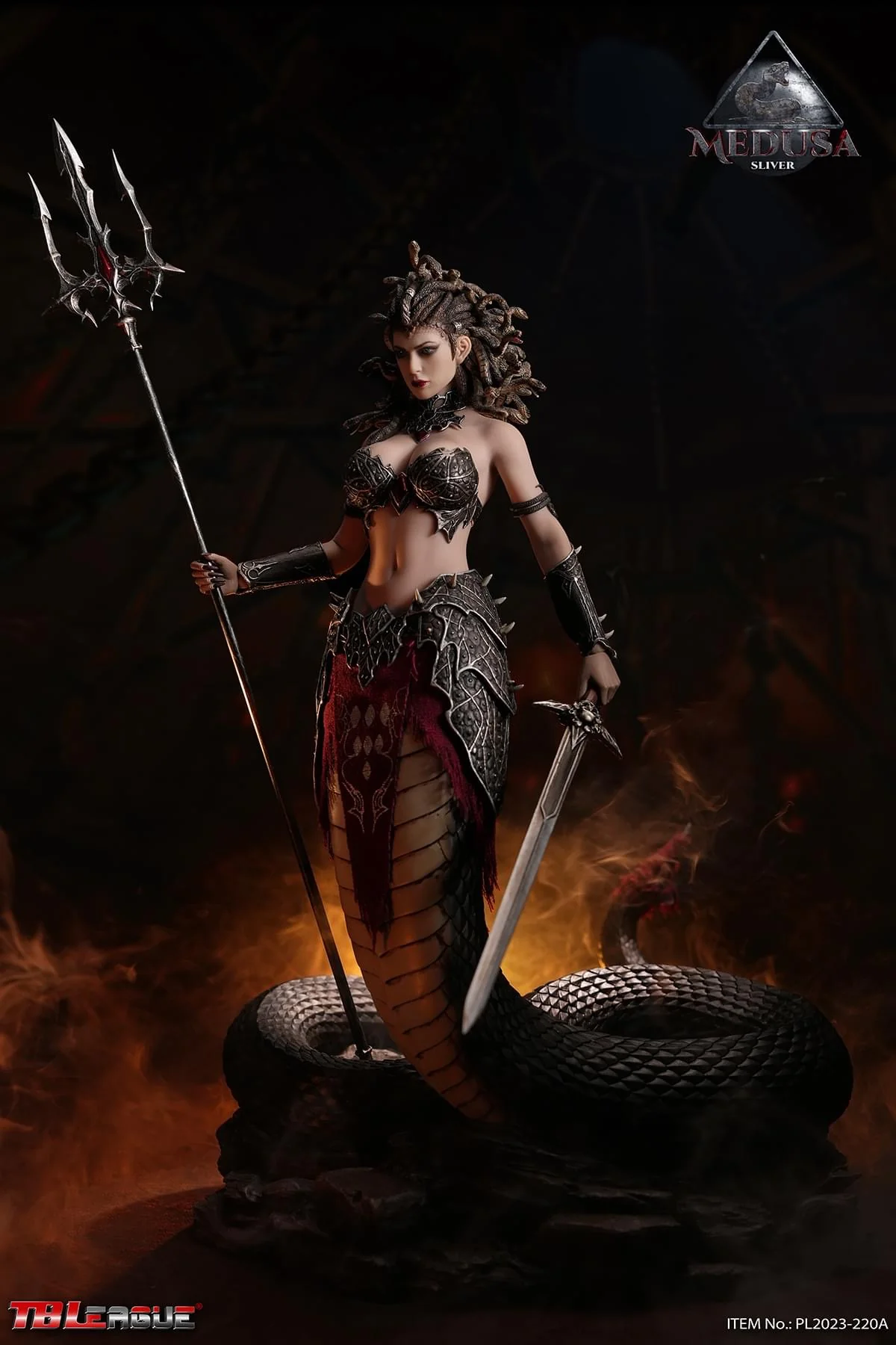 Preventa Figura Medusa (Silver version) marca TBLeague PL2023-220A escala 1/6 - Image 7