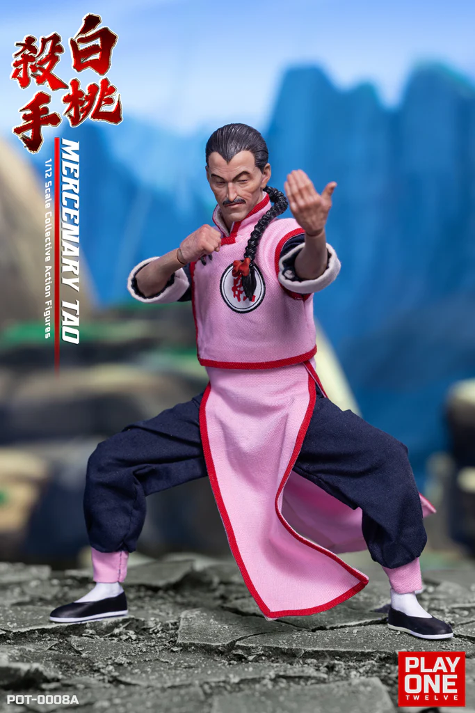 Preventa Figura Mercenary (Set A) marca Play One Twelve POT-008A escala 1/12 - Image 3