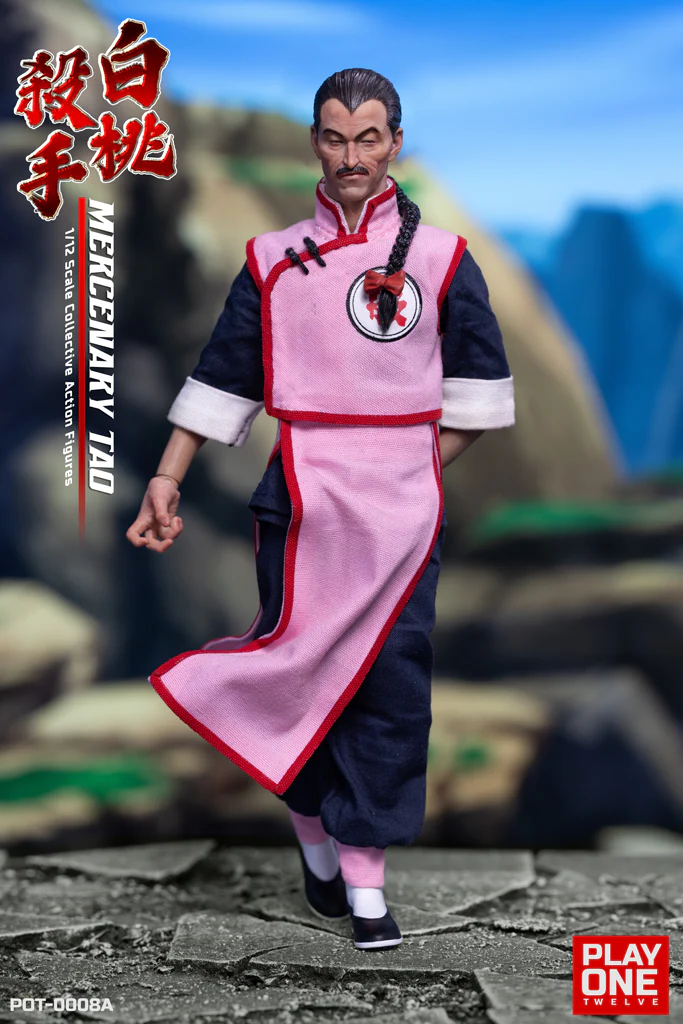 Preventa Figura Mercenary (Set A) marca Play One Twelve POT-008A escala 1/12 - Image 4