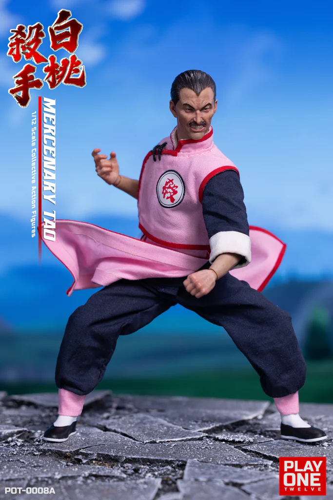Preventa Figura Mercenary (Set A) marca Play One Twelve POT-008A escala 1/12 - Image 6