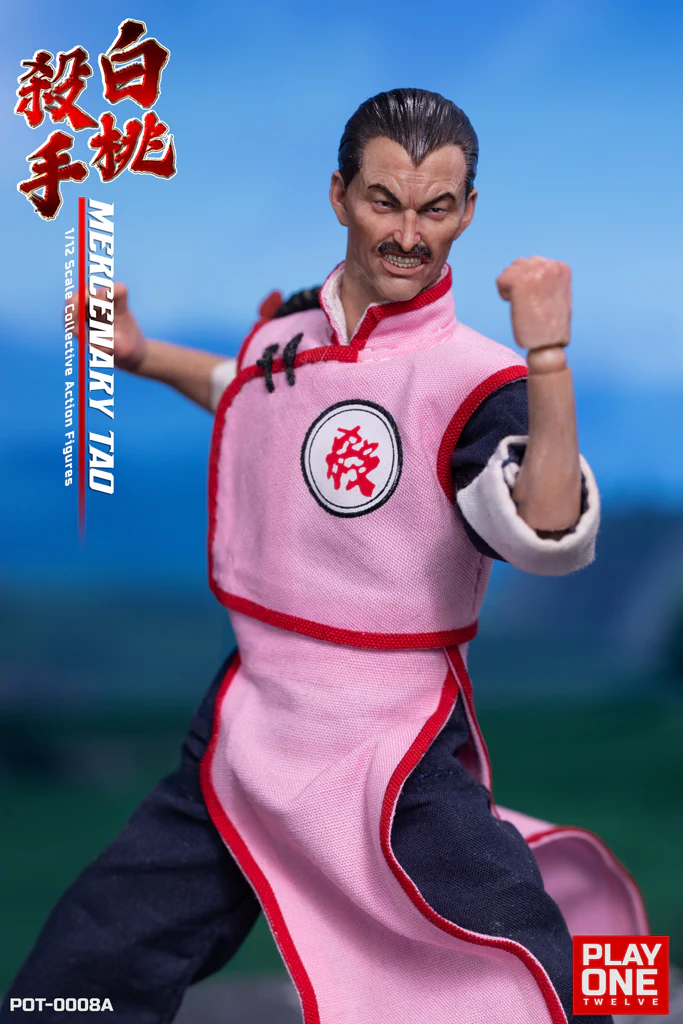 Preventa Figura Mercenary (Set A) marca Play One Twelve POT-008A escala 1/12 - Image 8