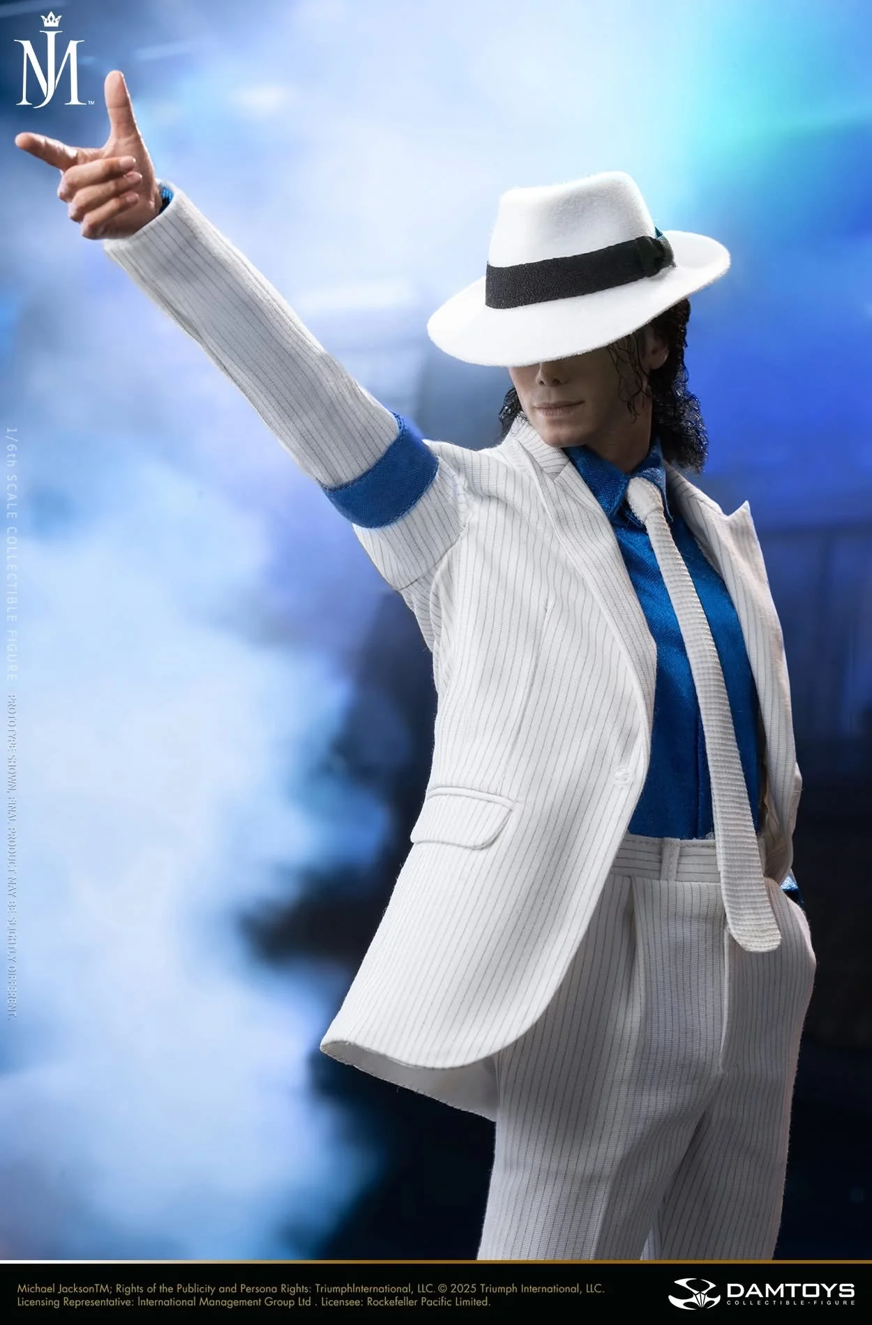 Preventa Figura Michael Jackson (Standard Edition) (Cabello Enraizado) - "Smooth Criminal" marca DAMTOYS DMS048 escala 1/6 - Image 12