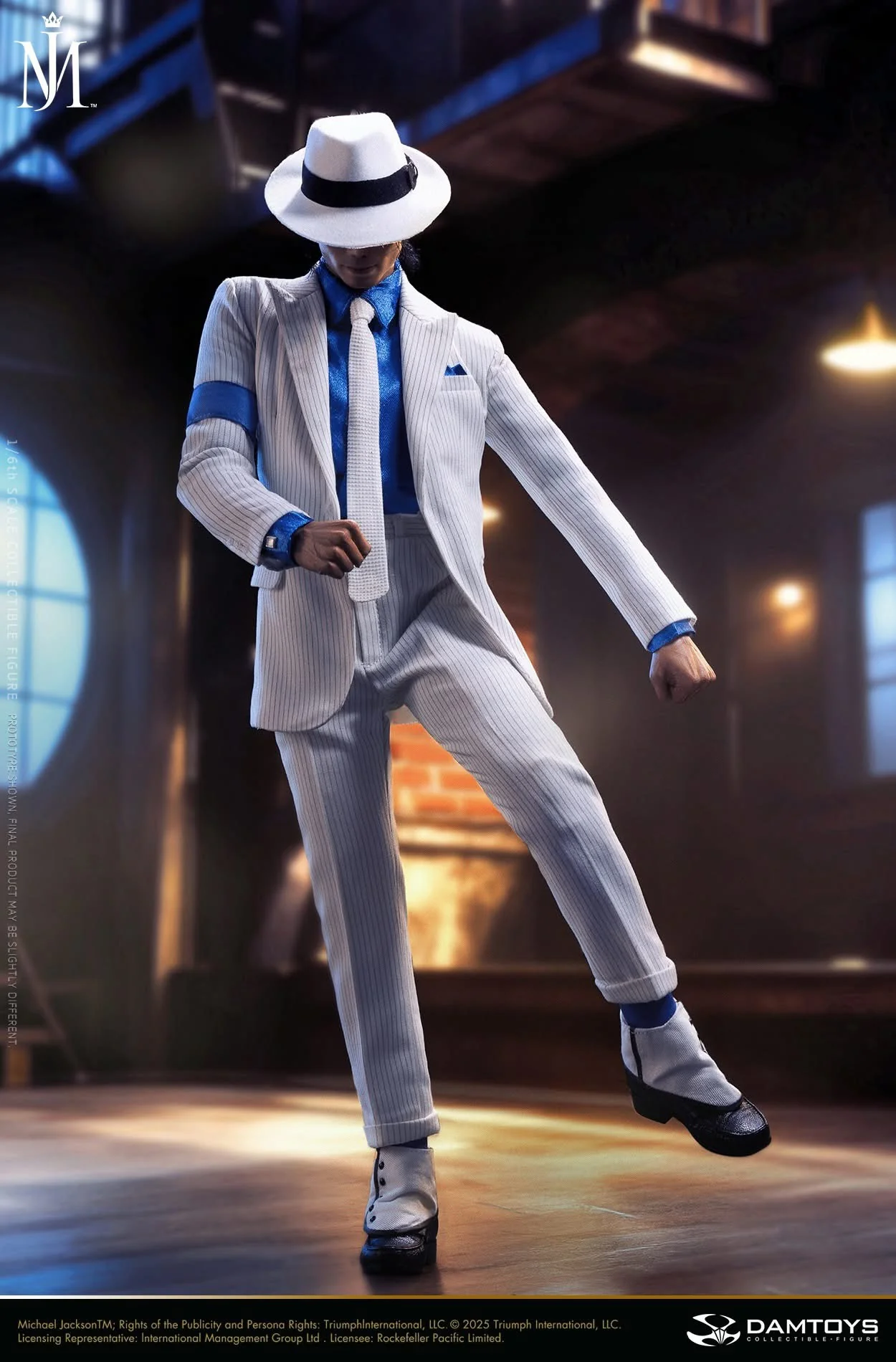 Preventa Figura Michael Jackson (Standard Edition) (Cabello Enraizado) - "Smooth Criminal" marca DAMTOYS DMS048 escala 1/6 - Image 13