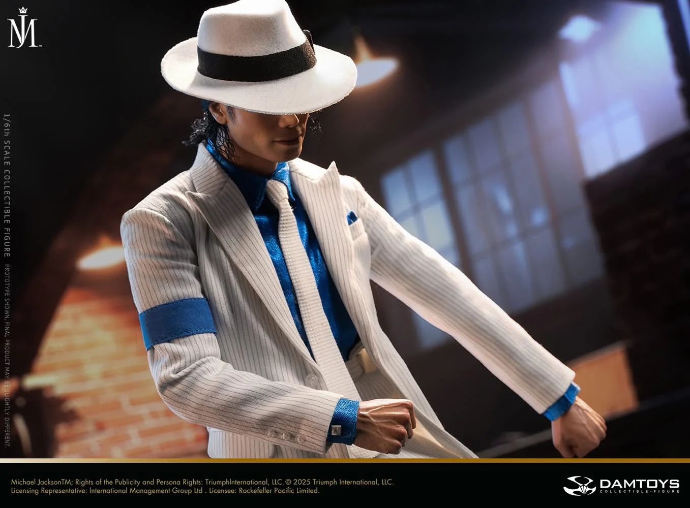 Preventa Figura Michael Jackson (Standard Edition) (Cabello Enraizado) - "Smooth Criminal" marca DAMTOYS DMS048 escala 1/6 - Image 15