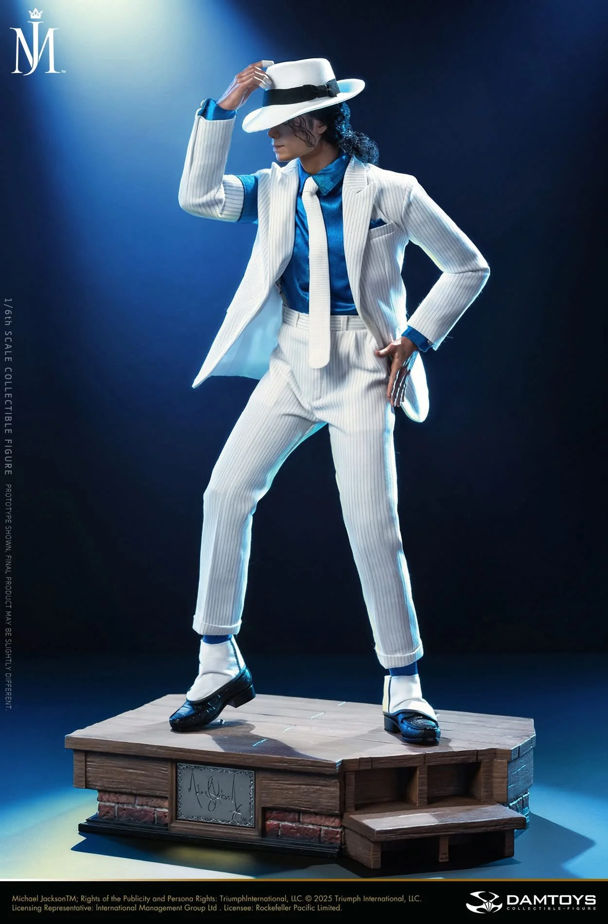 Preventa Figura Michael Jackson (Standard Edition) (Cabello Enraizado) - "Smooth Criminal" marca DAMTOYS DMS048 escala 1/6 - Image 17