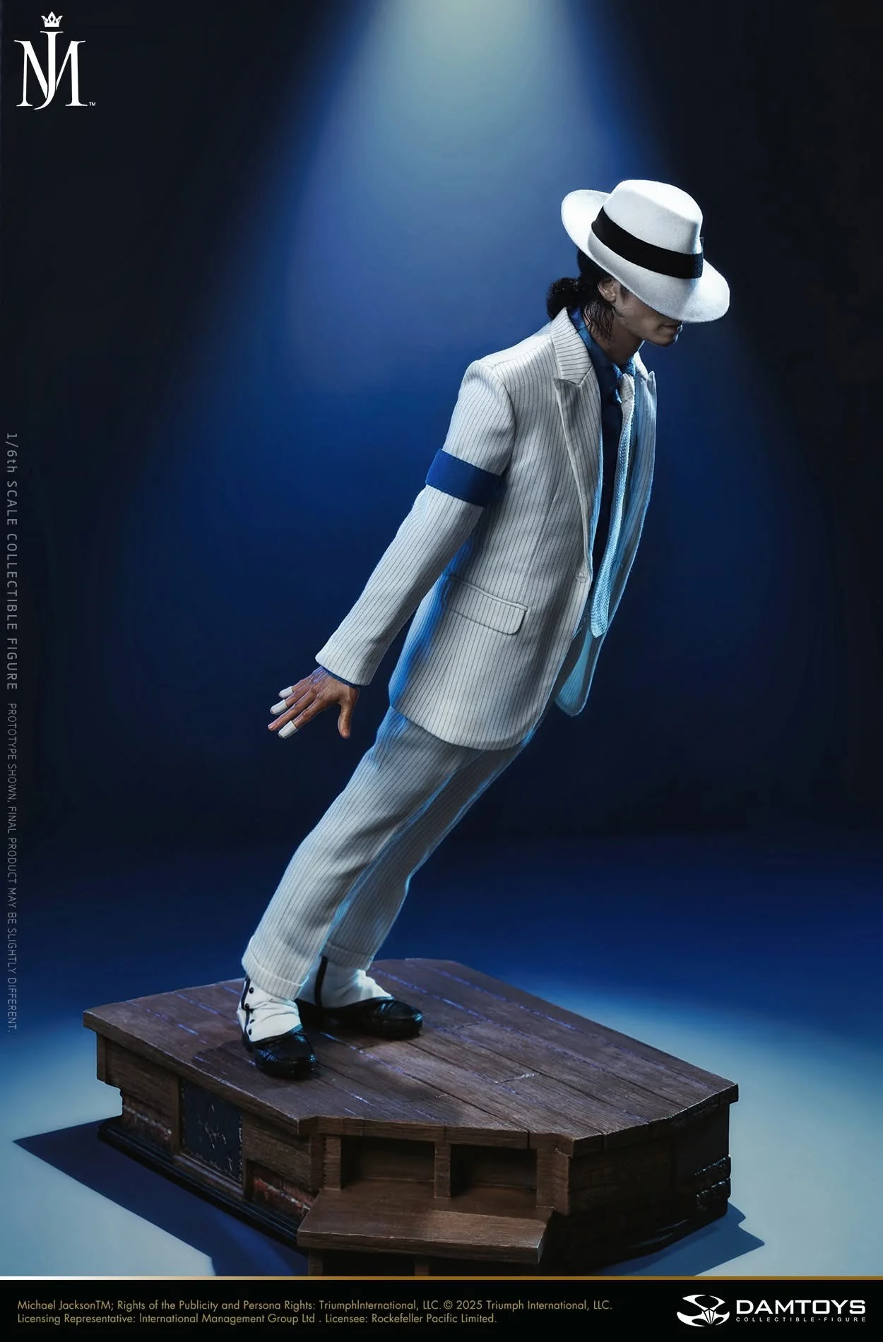 Preventa Figura Michael Jackson (Standard Edition) (Cabello Enraizado) - "Smooth Criminal" marca DAMTOYS DMS048 escala 1/6 - Image 5