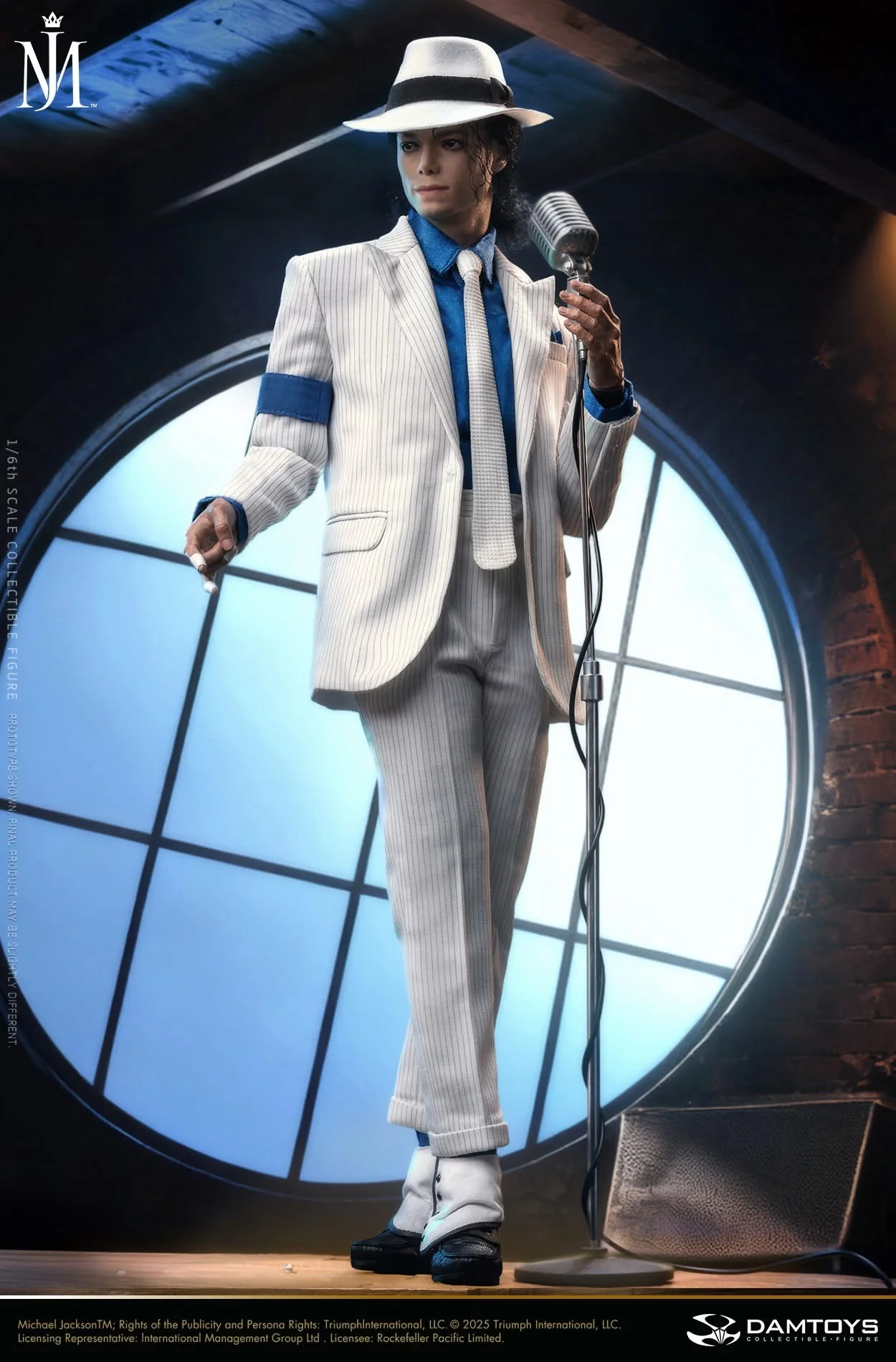 Preventa Figura Michael Jackson (Standard Edition) (Cabello Enraizado) - "Smooth Criminal" marca DAMTOYS DMS048 escala 1/6 - Image 10
