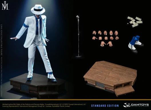 Preventa Figura Michael Jackson (Standard Edition) (Cabello Enraizado) - "Smooth Criminal" marca DAMTOYS DMS048 escala 1/6 - Image 20
