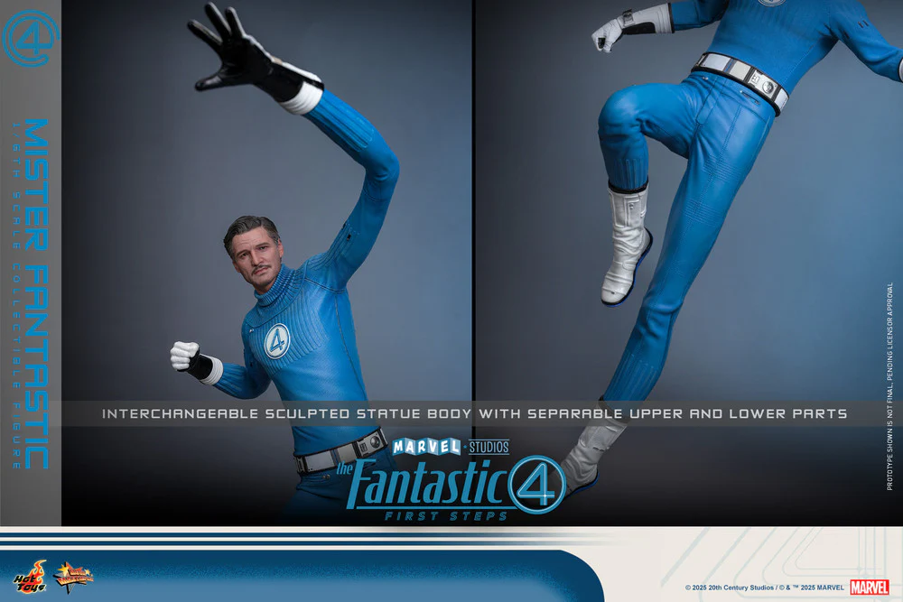 Preventa Figura Mister Fantastic / Señor Fantástico - The Fantastic Four: First Steps marca Hot Toys MMS821 escala 1/6 - Image 14