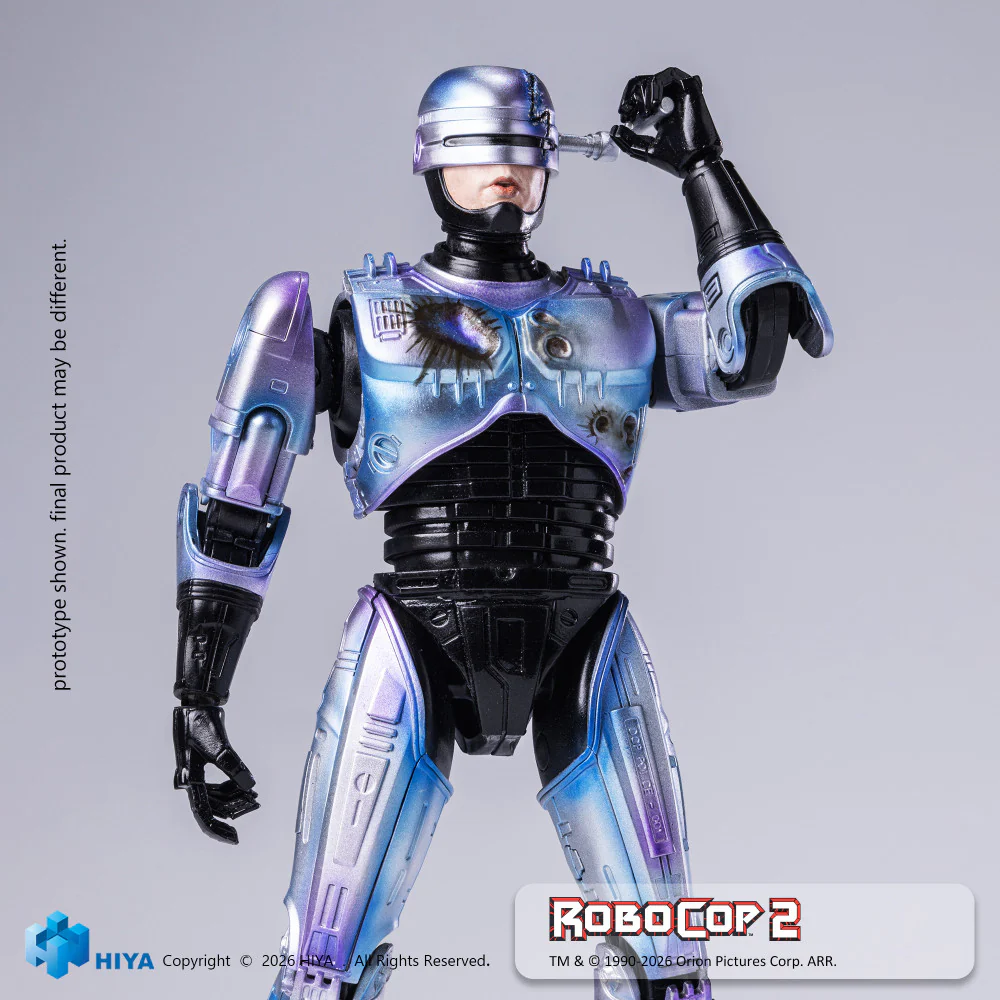 Preventa Figura ROBOCOP - RoboCop 2 (1990) - Exquisite Super Series marca HIYA ESR0302 escala pequeña 1/12 - Image 6