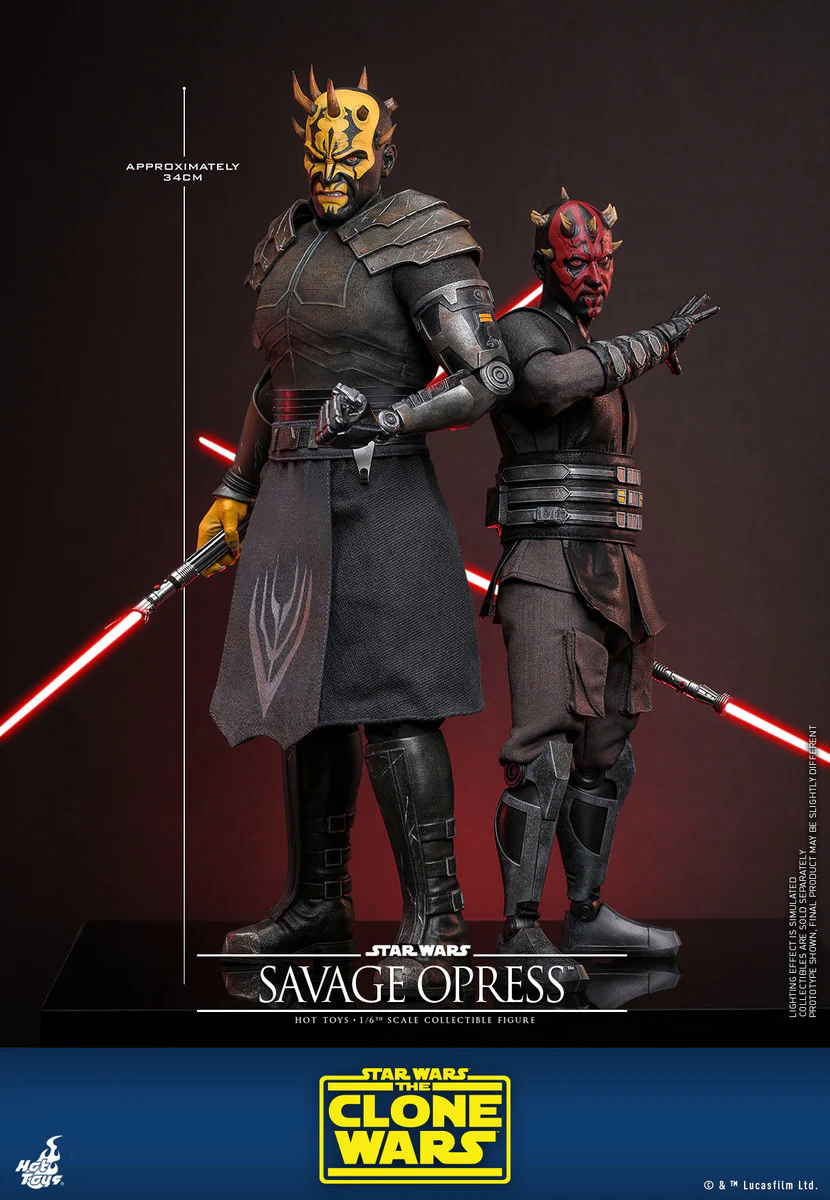 Preventa Figura Savage Opress - Star Wars: The Clone Wars™ marca Hot Toys TMS136 escala 1/6 - Image 10