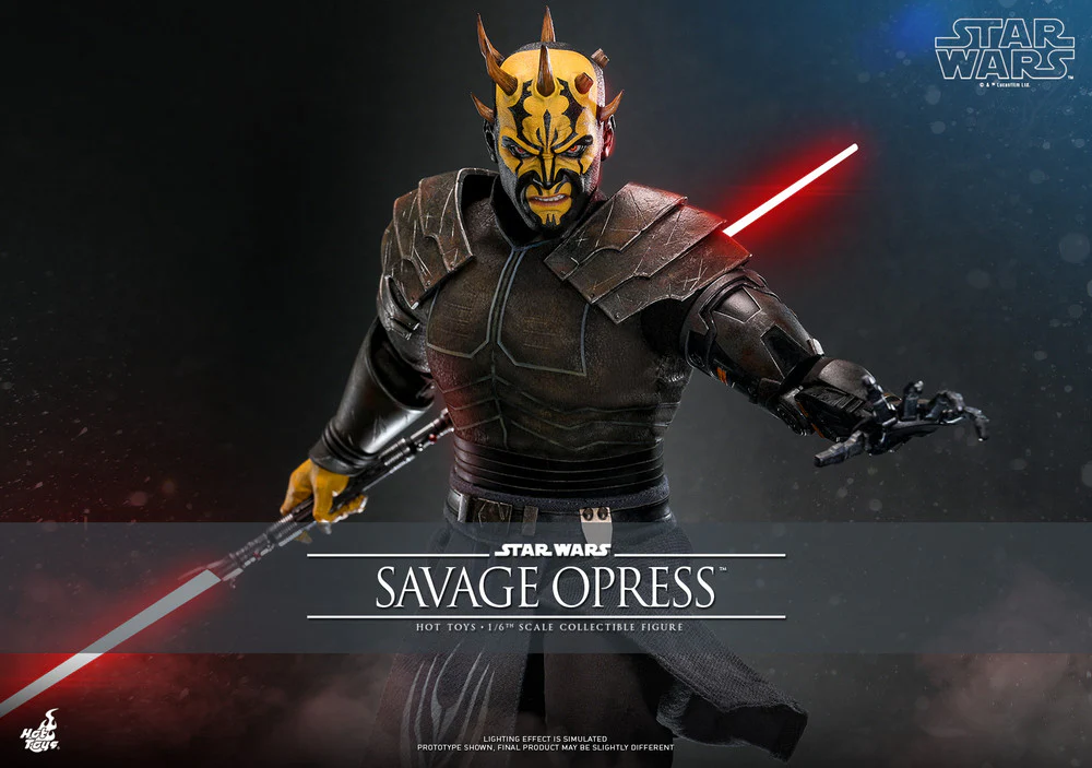 Preventa Figura Savage Opress - Star Wars: The Clone Wars™ marca Hot Toys TMS136 escala 1/6 - Image 5