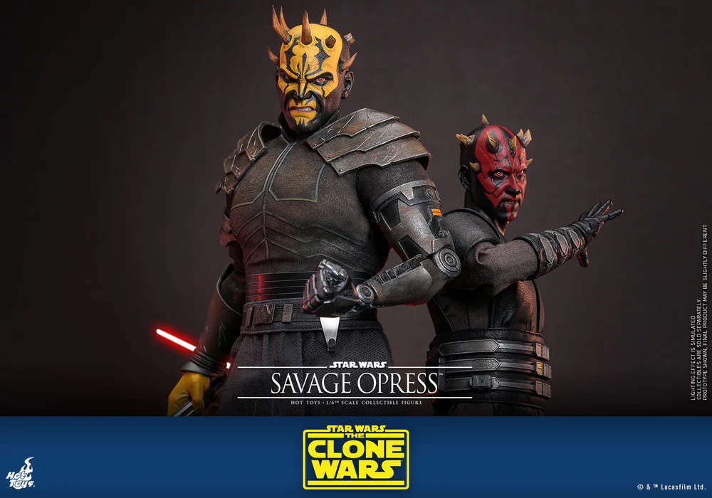 Preventa Figura Savage Opress - Star Wars: The Clone Wars™ marca Hot Toys TMS136 escala 1/6 - Image 9