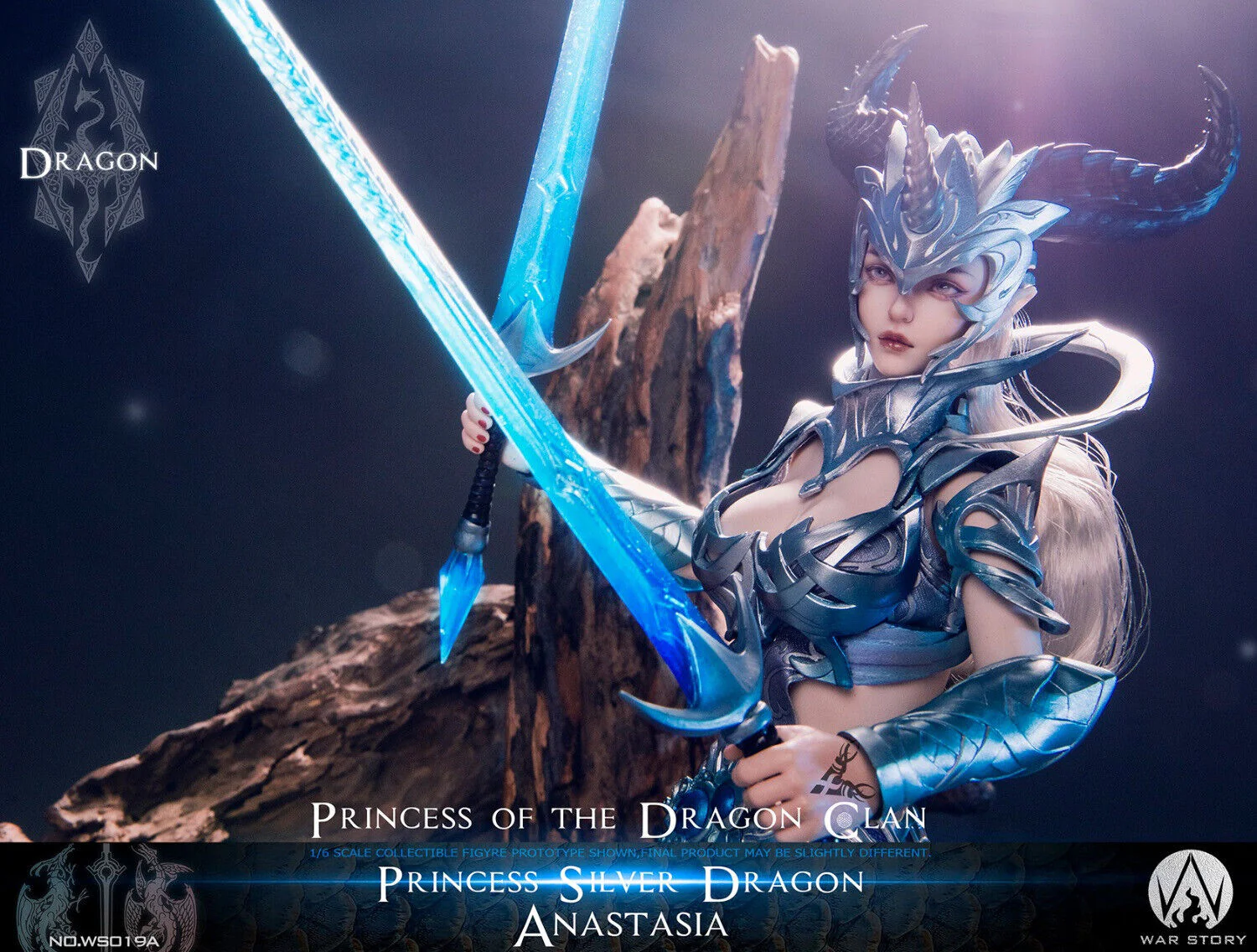 Preventa Figura Silver Dragon Princess Anastasia marca War Story WS019A escala 1/6 - Image 11