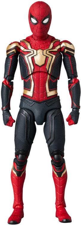 Preventa Figura Spider-Man (Integrated Suit) - Spider-Man: No Way Home - MAFEX No. 245 marca Medicom Toy  escala 1/12 - Image 3