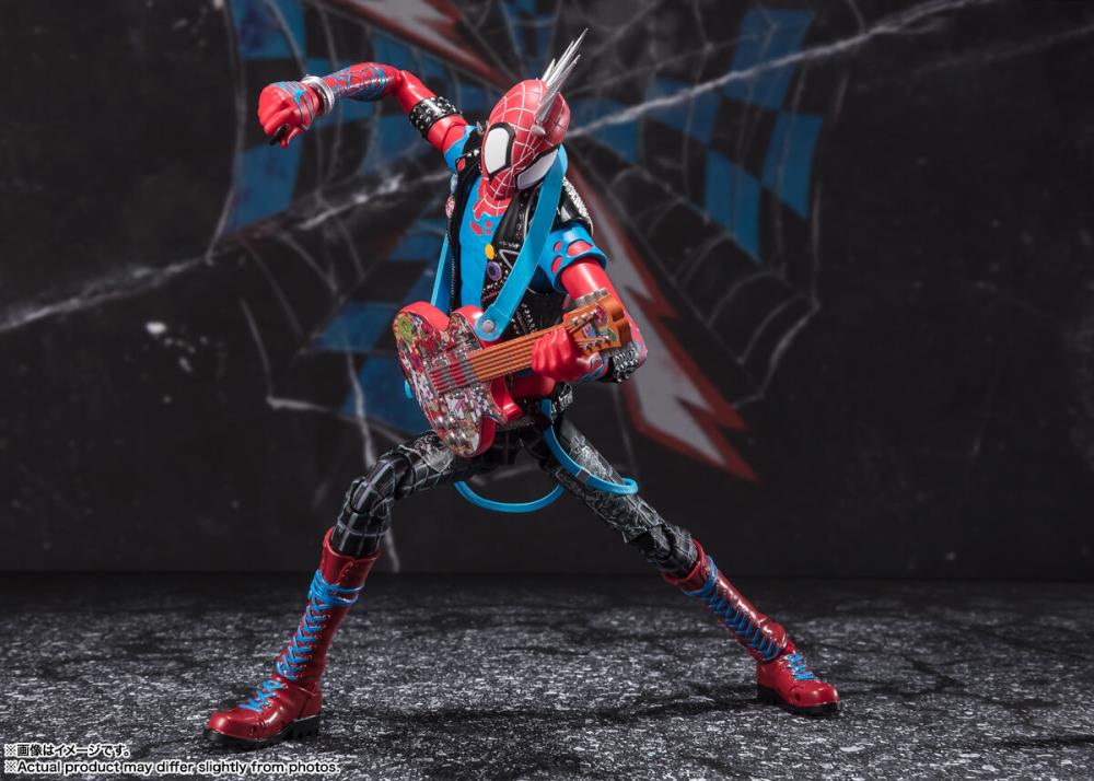 Preventa Figura Spider-Punk - Spider-Man: Across the Spider-Verse - S.H.Figuarts marca Bandai Spirits escala pequeña 1/12 - Image 5