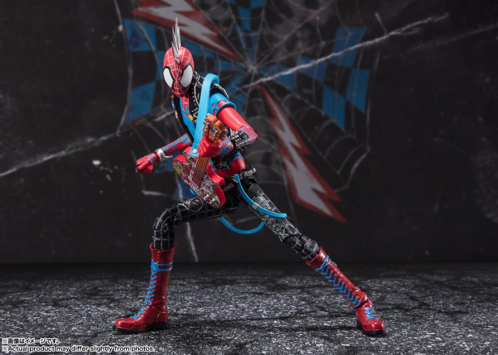 Preventa Figura Spider-Punk - Spider-Man: Across the Spider-Verse - S.H.Figuarts marca Bandai Spirits escala pequeña 1/12 - Image 9